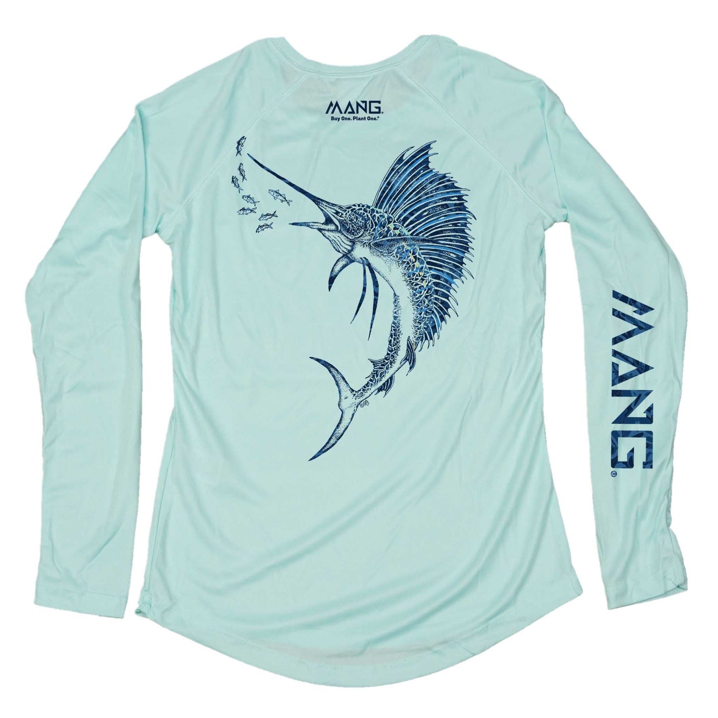 MANG Sailfish MANG - Women's - LS - XS-Seagrass