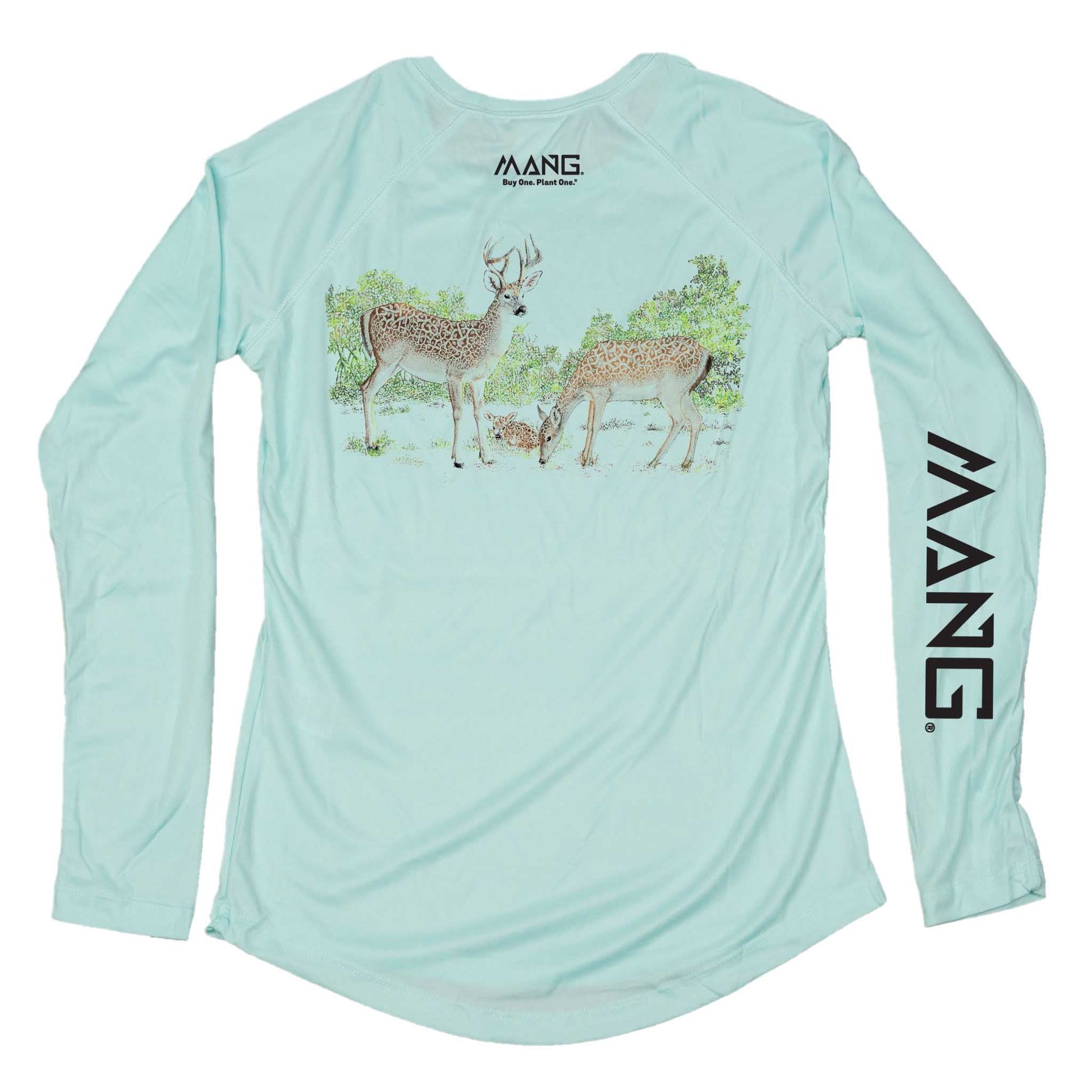 MANG Key Deer MANG - Women's - LS - XS-Seagrass