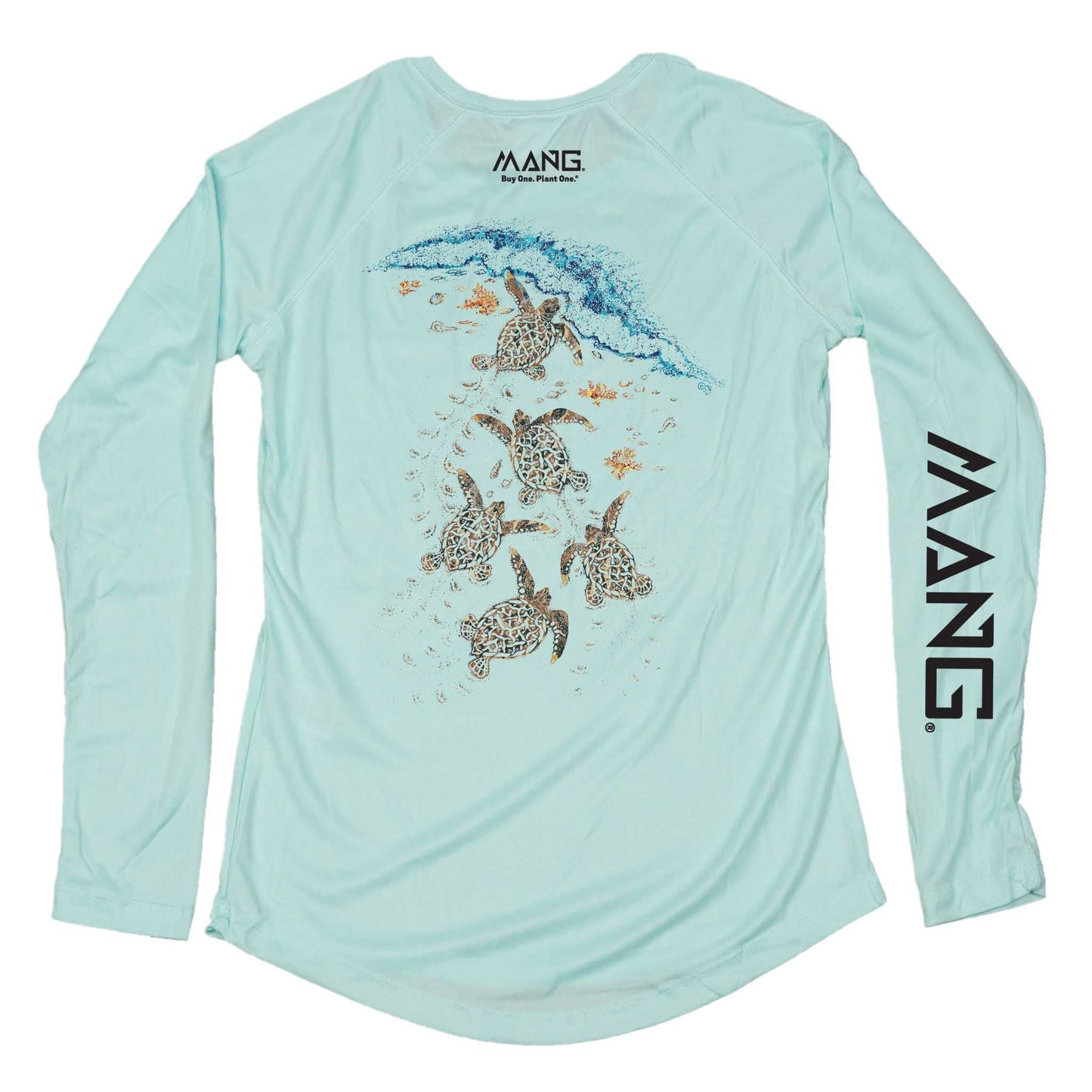 MANG Turtle Crawl MANG - Women's - LS - XS-Seagrass