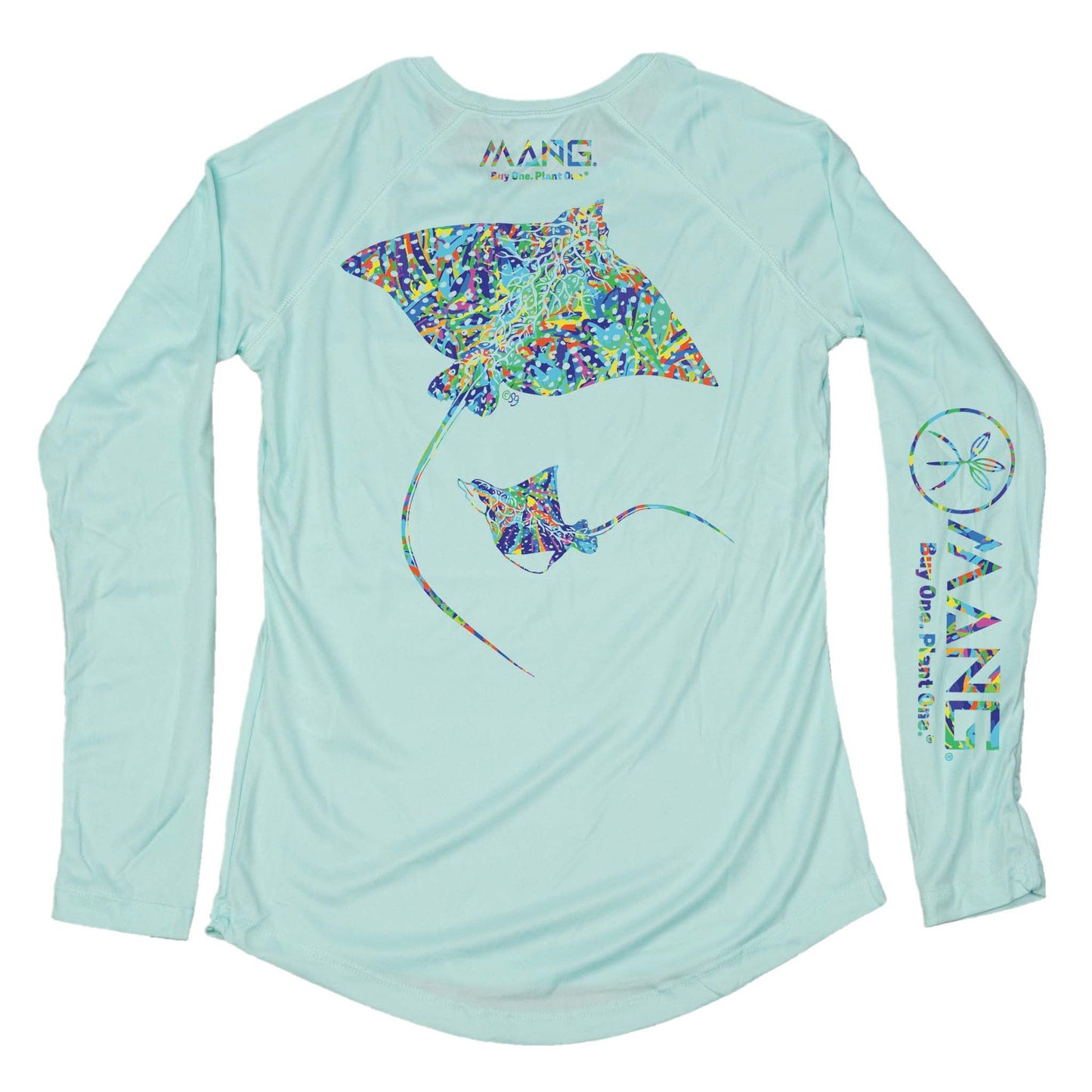 MANG MANG Daze Rays - Women's - LS - XS-Seagrass