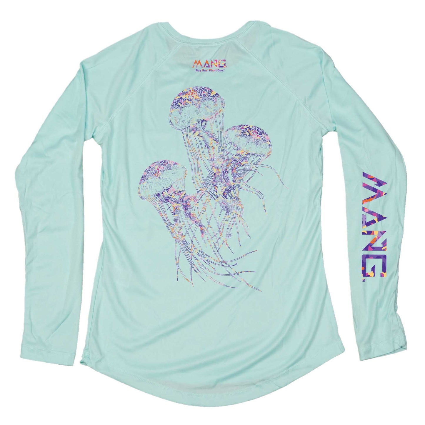 MANG Jellyfish MANG - Women's - LS - XS-Seagrass