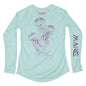 MANG Jellyfish MANG - Women's - LS - XS-Seagrass