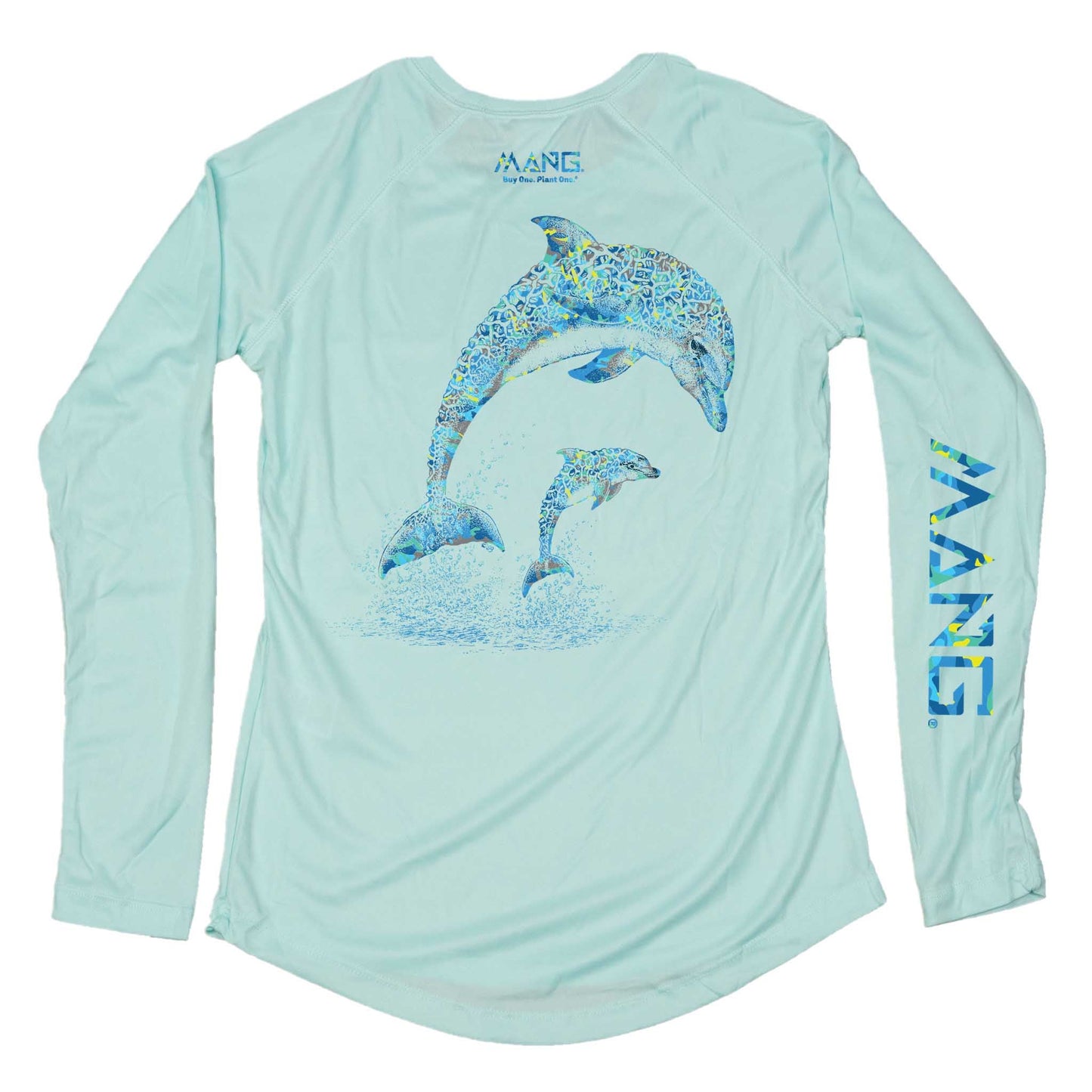 MANG Dolphin MANG - Women's - LS - XS-Seagrass