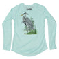 MANG Blue Heron MANG - Women's - LS - XS-Seagrass