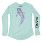 MANG Whale Shark MANG - Women's - LS - XS-Seagrass