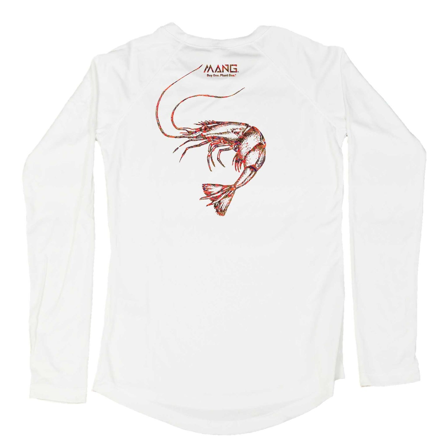 MANG Shrimp MANG - Women's - LS - XS-White