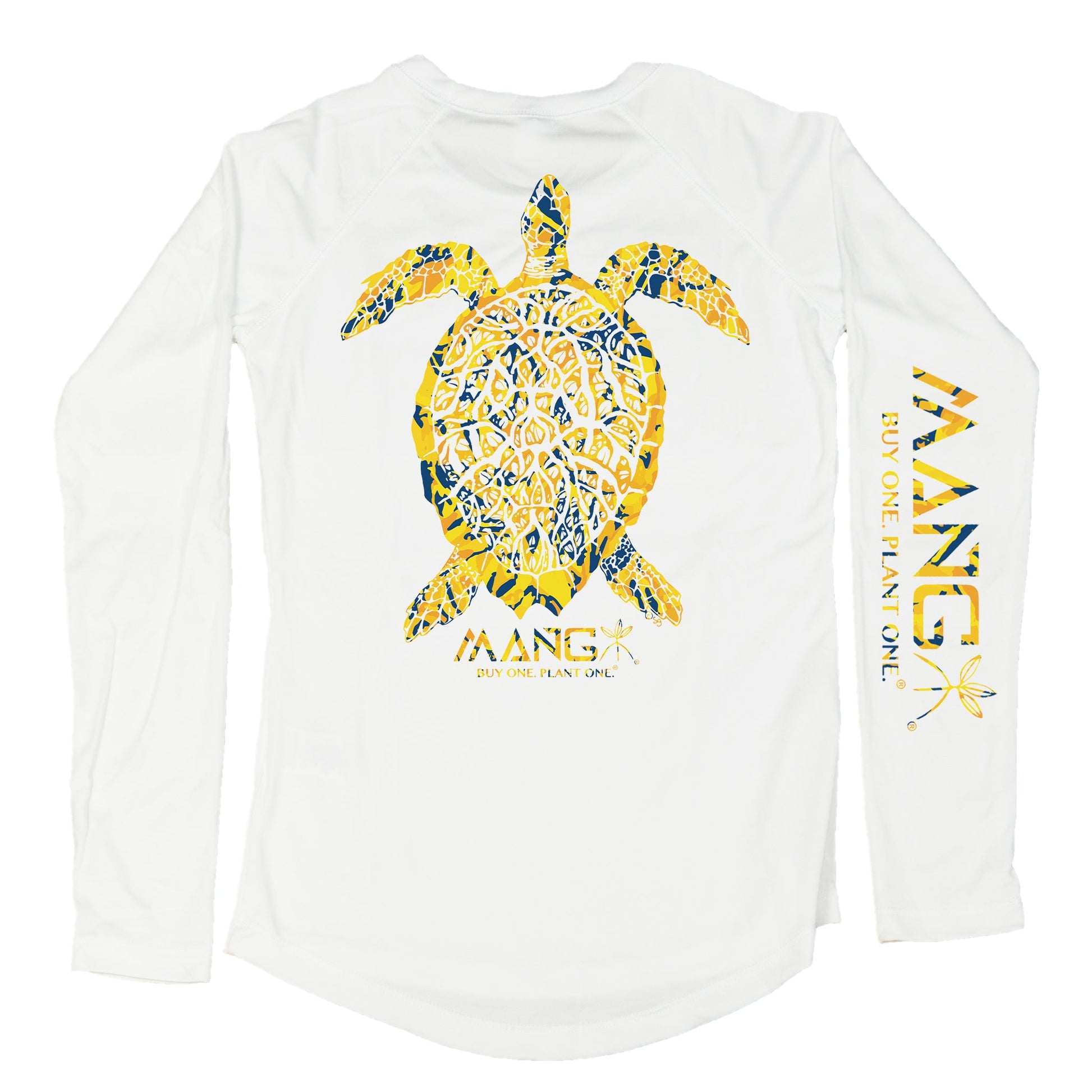 MANG Loggerhead Turtley MANG - Women's - LS - XS-White