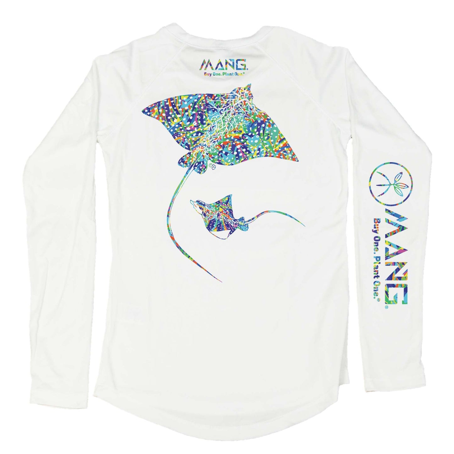 MANG MANG Daze Rays - Women's - LS - XS-White