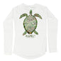 MANG Grassy Turtle - Women's - LS - XS-White