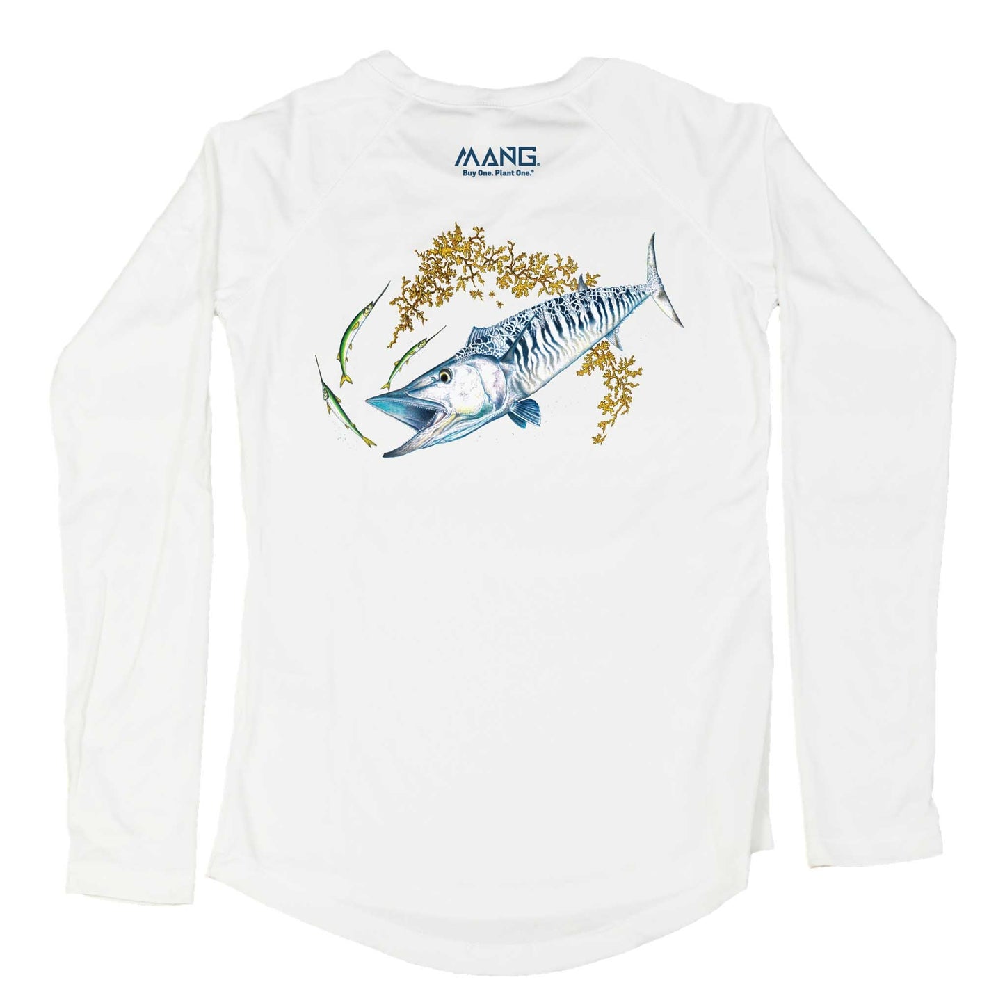 MANG Wahoo MANG - Women's - LS - XS-White