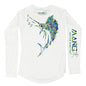 MANG Sailfish Blue Crush - Women's - LS - XS-White