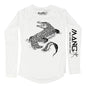 MANG Gator MANG - Women's - LS - XS-White