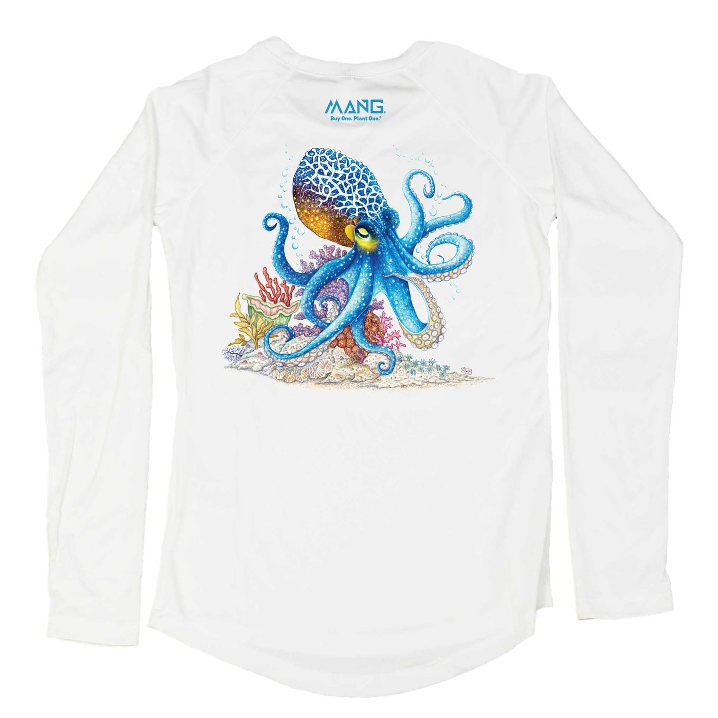 MANG Octopus MANG - Women's - LS - XS-White