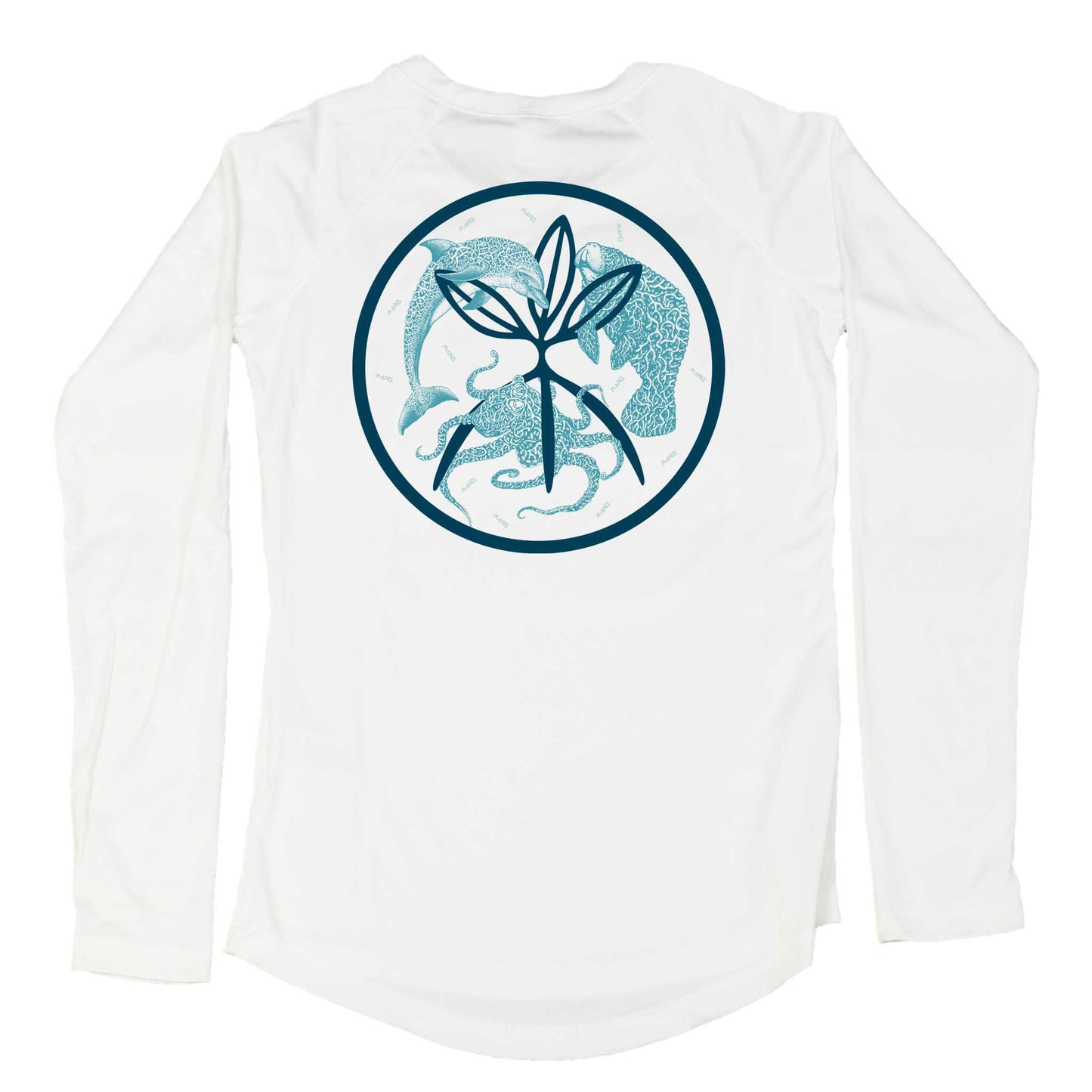 MANG Tri Leaf Fam MANG - Women's - LS - XS-White