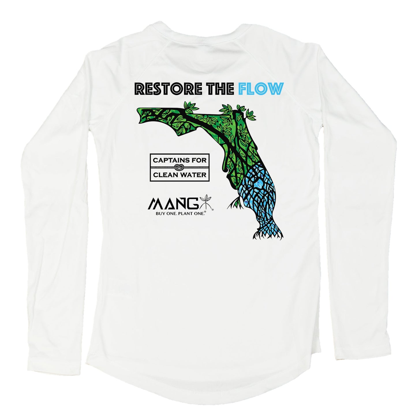 MANG Restore The Flow™ - Women's - LS - XS-White