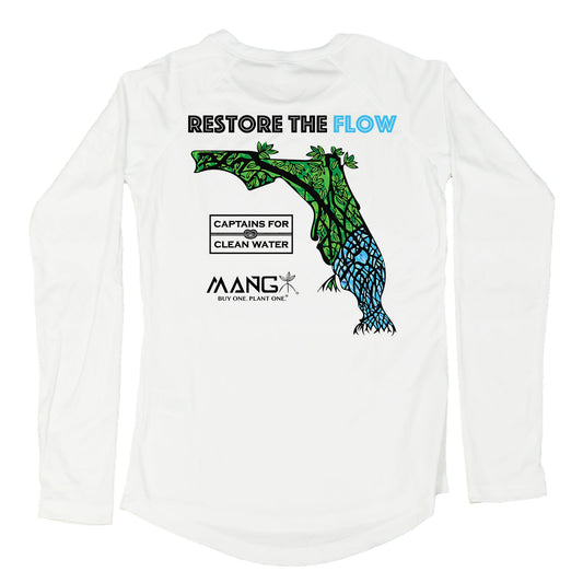 MANG Restore The Flow™ - Women's - LS - XS-White