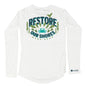 MANG Restore Our Shores - Women's - LS - XS-White