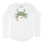 MANG Blue Crab MANG - Women's - LS - XS-White