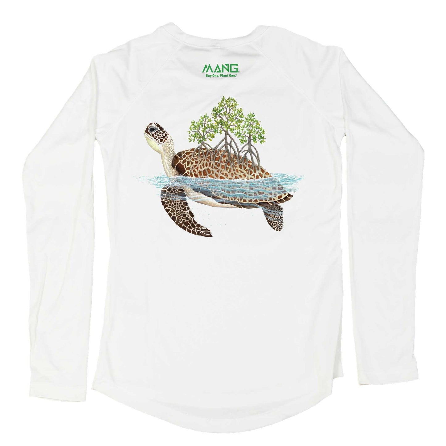 MANG Shell Grove Turtle MANG - Women's - LS - XS-White