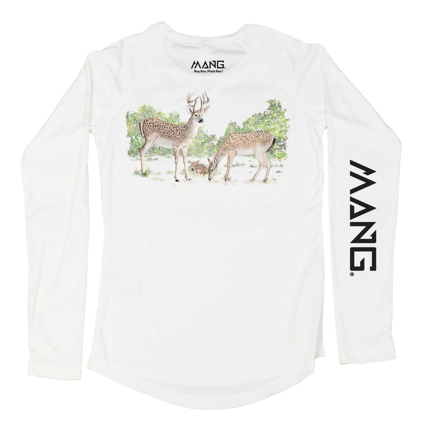 MANG Key Deer MANG - Women's - LS - XS-White