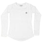 MANG Logo MANG - Women's - LS - XS-White