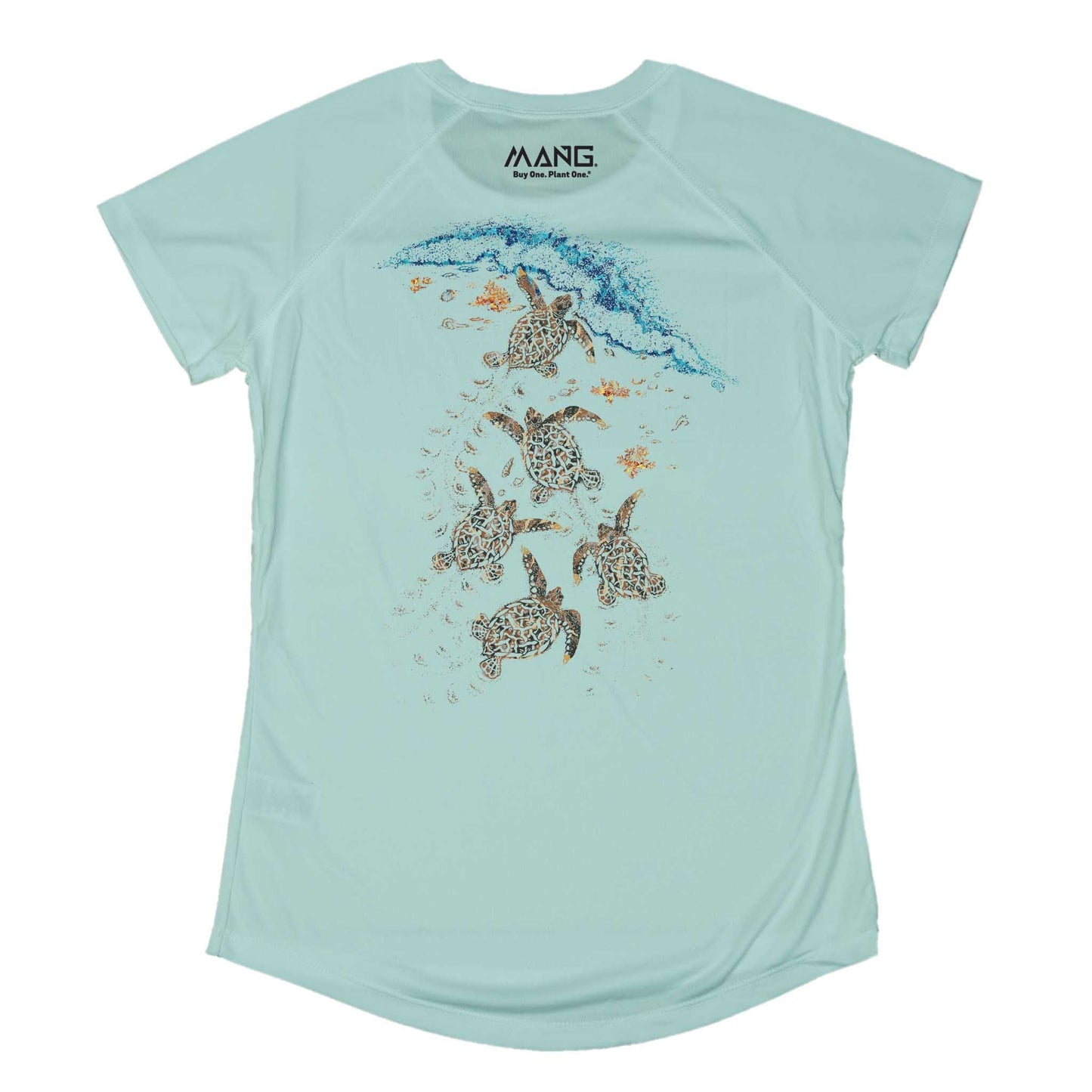 MANG Turtle Crawl MANG - Women's - SS - XS-Seagrass