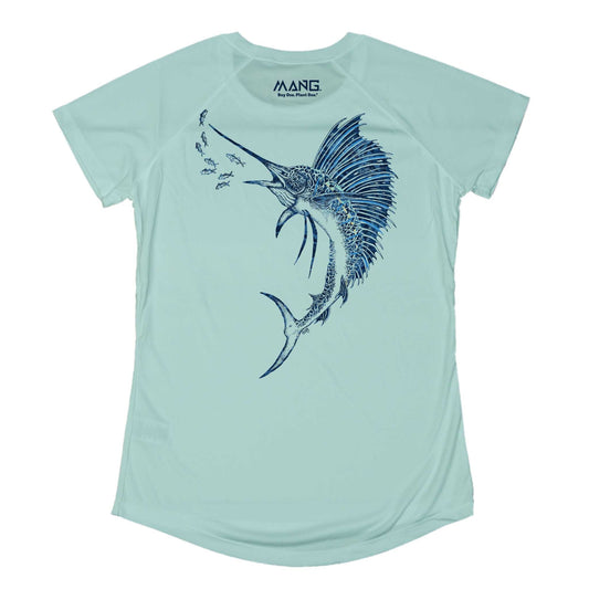 MANG Sailfish MANG - Women's - SS - XS-Seagrass