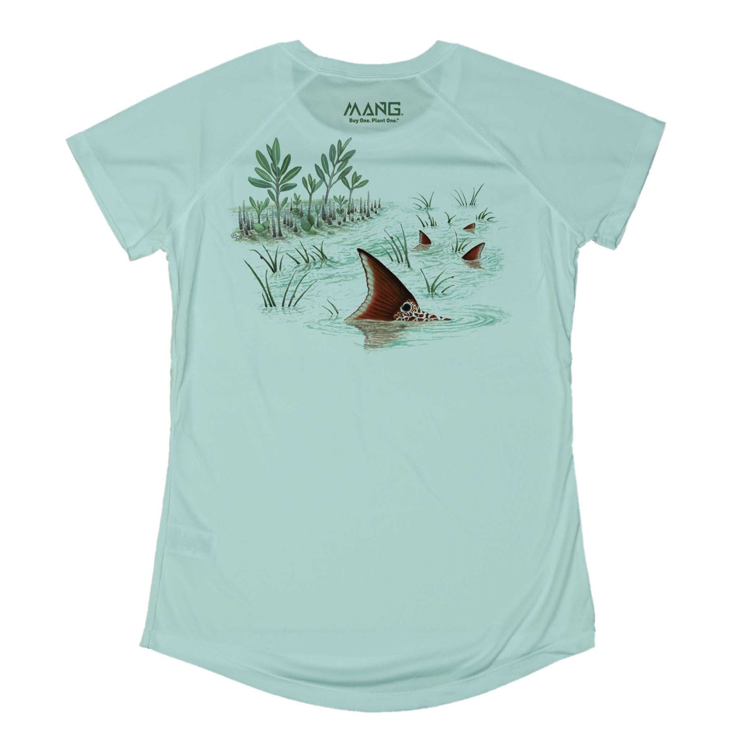 MANG Tailing Redfish MANG - Women's - SS - XS-Seagrass