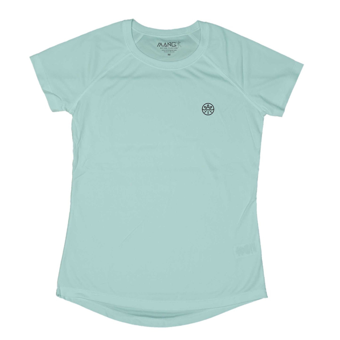 MANG Logo MANG - Women's - SS - XS-Seagrass