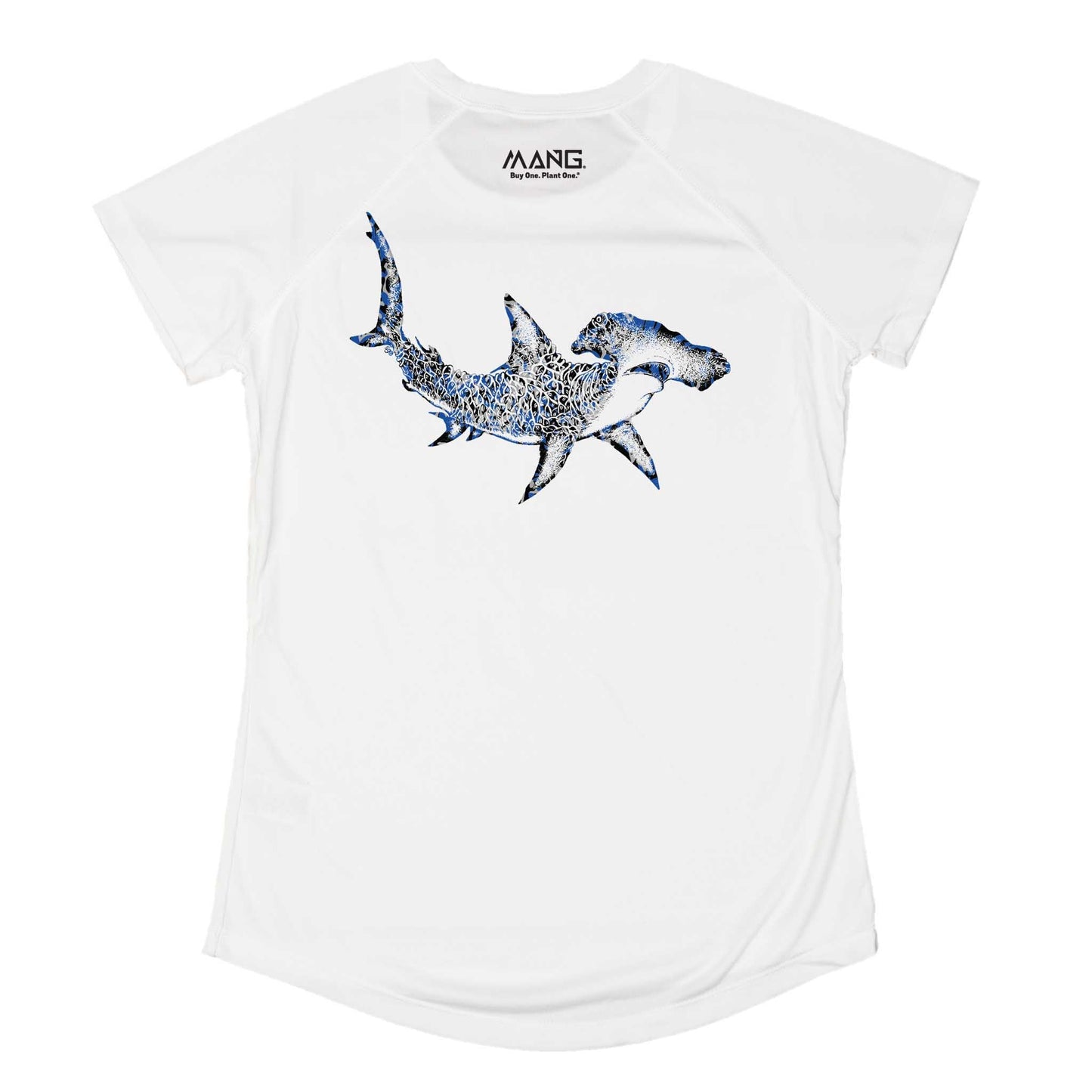 MANG Hammerhead Shark MANG - Women's - SS - XS-White