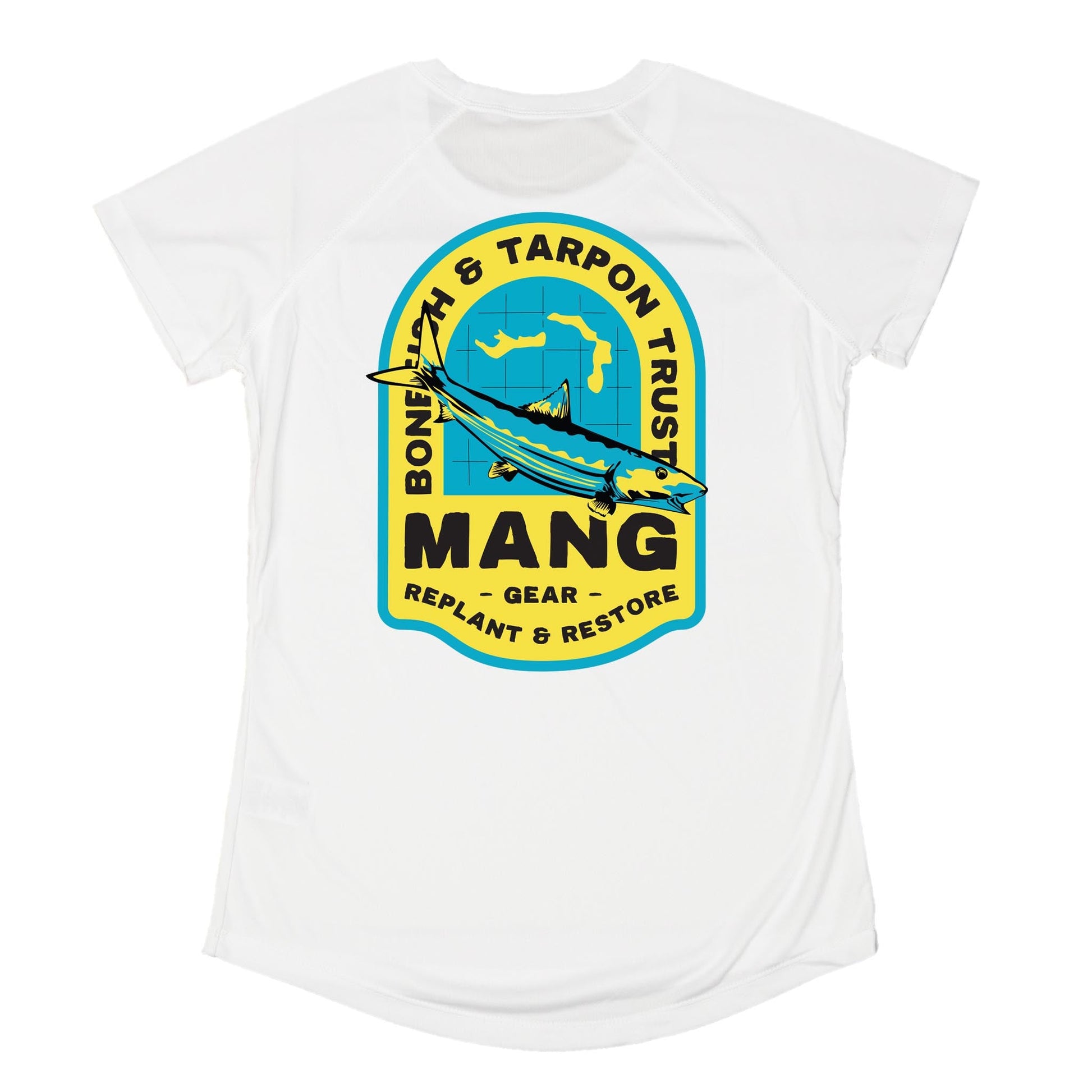 MANG Bahamas Restoration Bonefish - Women's - SS - XS-White