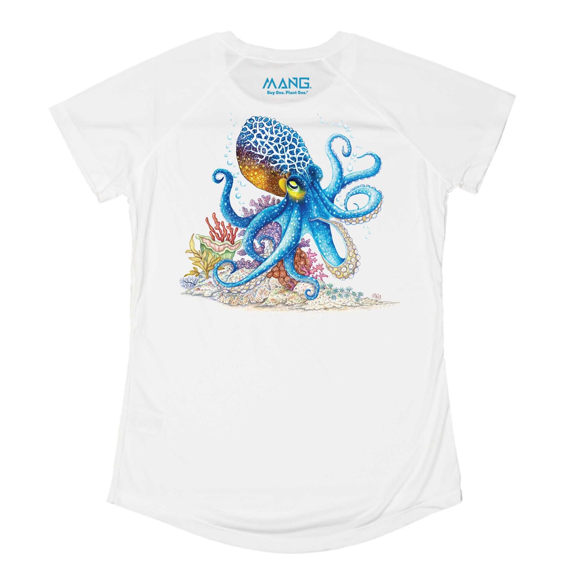 MANG Octopus MANG - Women's - SS - XS-White