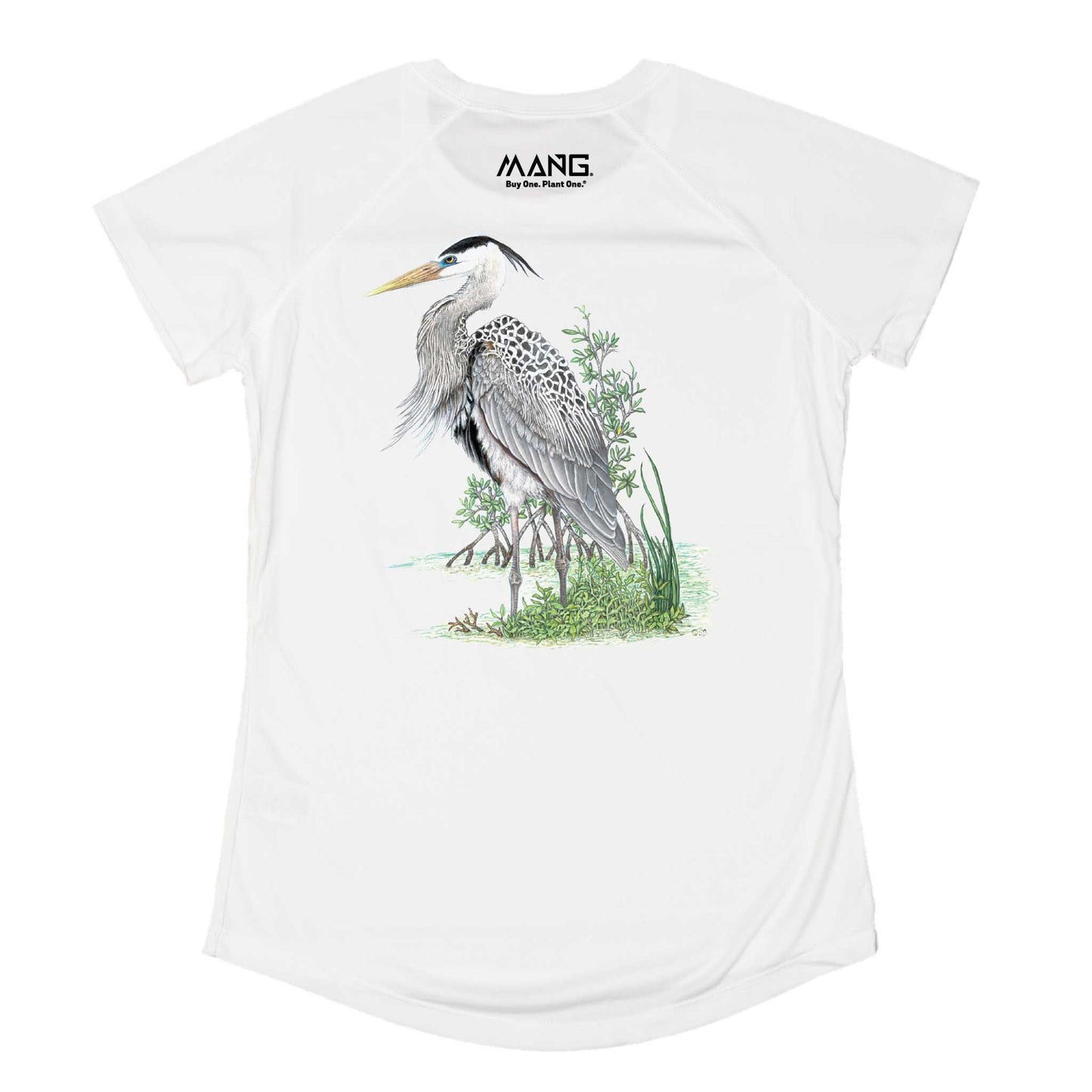 MANG Blue Heron MANG - Women's - SS - XS-White