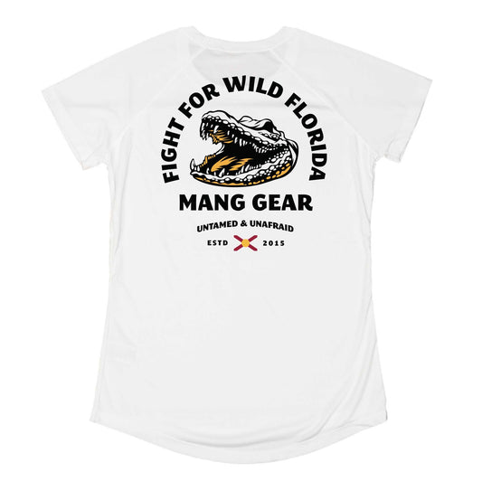 MANG Fight For Wild Florida - Women's - SS - XS-White