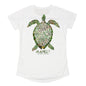 MANG Grassy Turtley - Women's - SS - XS-White