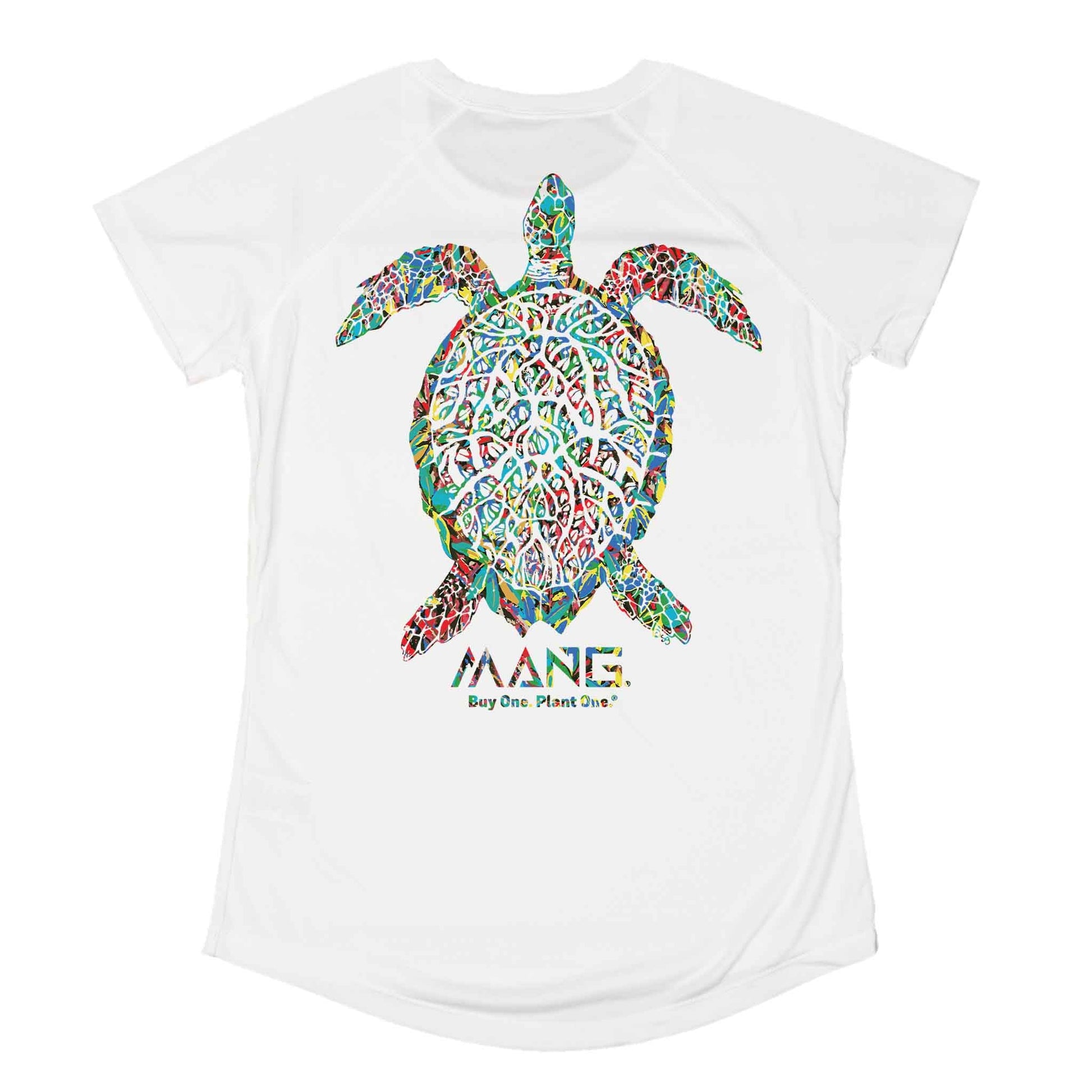 MANG Planting Hope Turtle Women's SS - XS-White