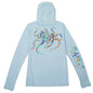 MANG Coral Restoration Octamang Eco Hoodie - Women's - XS-Arctic Blue