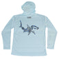 MANG Hammerhead Shark MANG - Youth - Hoodie - YXS-Arctic Blue