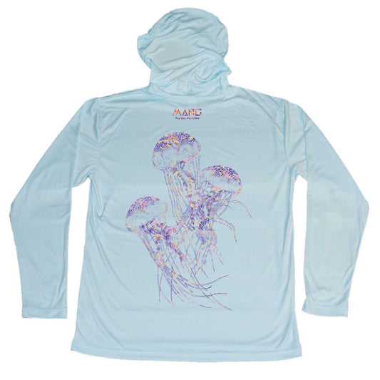 MANG Jellyfish MANG - Youth - Hoodie - YXS-Arctic Blue