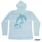 MANG Dolphin MANG - Youth - Hoodie - YXS-Arctic Blue