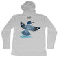 MANG Kingfisher MANG - Youth - Hoodie - YXS-Pearl Gray