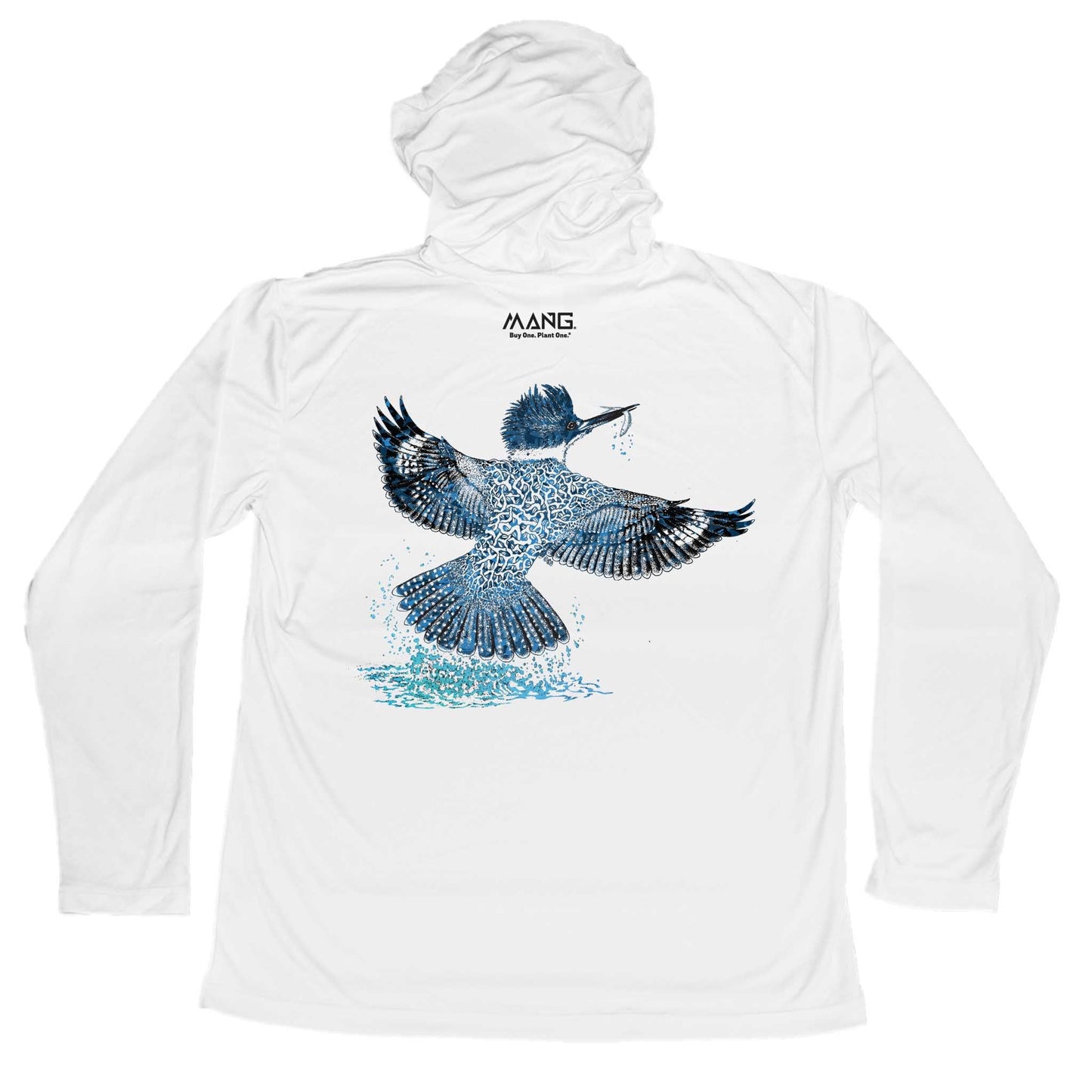 MANG Kingfisher MANG - Youth - Hoodie - YXS-White