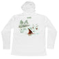 MANG Tailing Redfish MANG - Youth - Hoodie - YXS-White