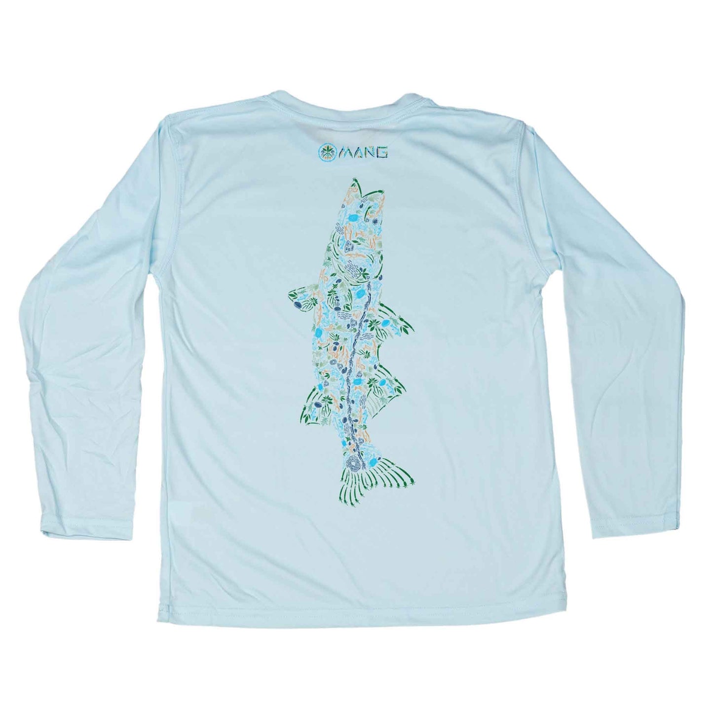 MANG Eco Snook Youth Long Sleeve - YS-Arctic Blue