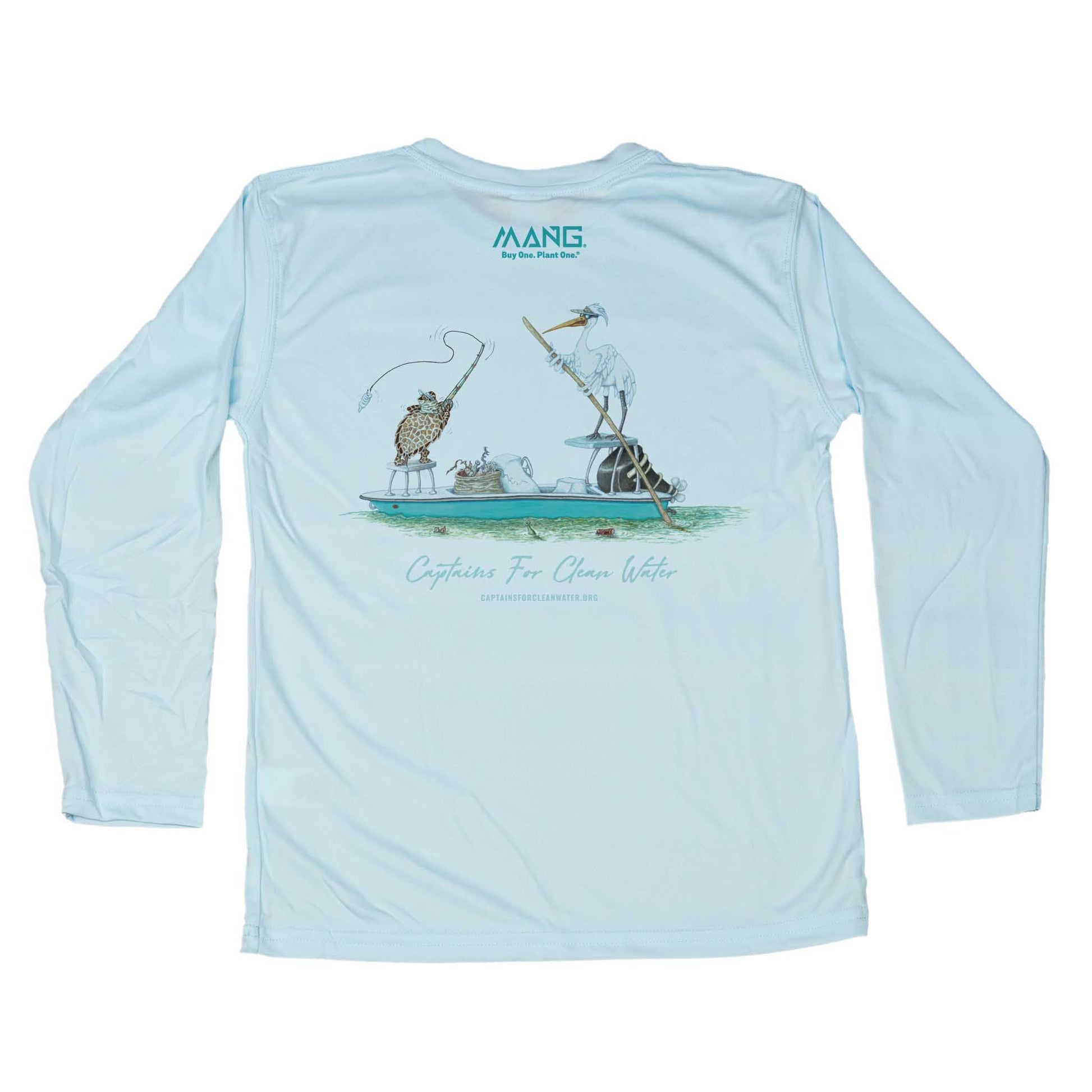 MANG Captain Cleanwater - Youth - YS-Arctic Blue