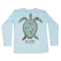 MANG Planting Hope Turtle Youth LS - YS-Arctic Blue