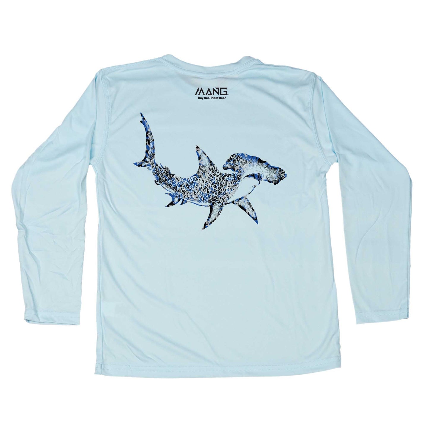 MANG Hammerhead Shark MANG - Youth - YS-Arctic Blue