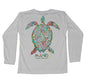 MANG Planting Hope Turtle Youth LS - YS-Pearl Grey