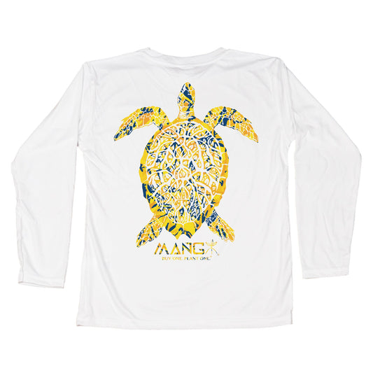 MANG Loggerhead Turtley MANG - Youth - YS-White